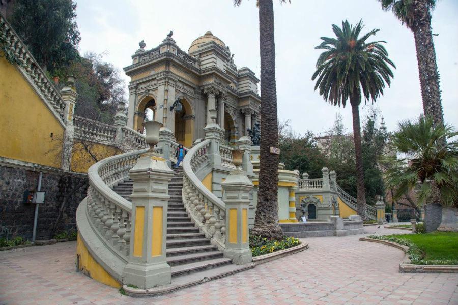 Apartament Depto 707 Excelente Ubicacion Metro Sta Lucia, Barrio Paris Londres Centro Santiago de Chile Zewnętrze zdjęcie